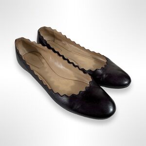 CHLOE bumps and bruises ballet flats